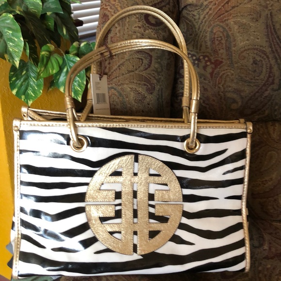 ANTONIO MELANI Handbags - Antonio Melani Carry Bag Purse Tote Zebra print